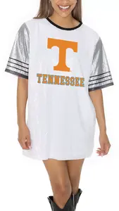 Женское белое платье с пайетками Gameday Couture Tennessee Volunteers