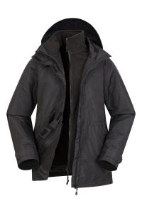 Водонепроницаемая женская куртка 3 в 1 Mountain Warehouse, черный
