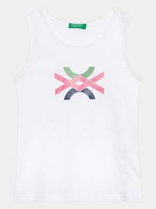 Топ regular fit 3I1XCH012 United Colors Of Benetton, белый