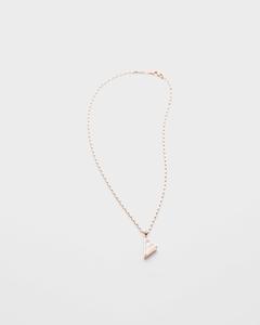 Prada Подвеска Eternal Gold из розового золота с бриллиантами и перламутром