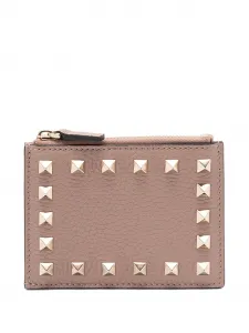 Кардхолдер Rockstud VALENTINO GARAVANI, розовый