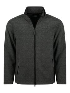 Серая флисовая куртка SCHIETWETTER Koggen Karl меланг