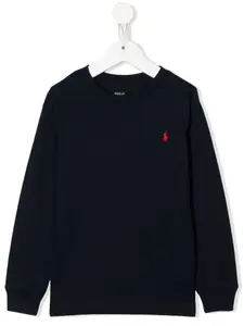 Толстовка с логотипом Polo Pony POLO RALPH LAUREN KIDS, синий