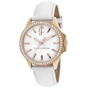 Женские часы Jetsetter с белым циферблатом Juicy Couture