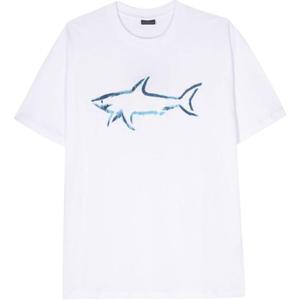 Футболка с логотипом Paul & Shark, белая