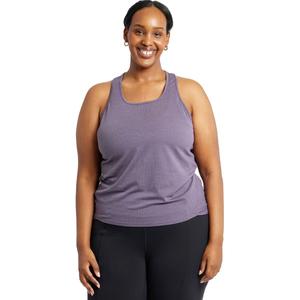 Флисовый майка-танк топ с открытой спиной Oiselle, цвет twilight