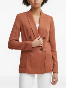 Двубортный пиджак Benetton, коричневый