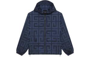 Ветровка Givenchy с принтом 4G, синяя