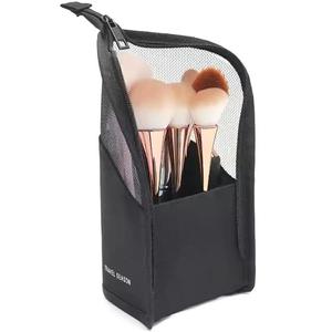 Дорожная косметичка-органайзер для кистей для макияжа 25x13x13 см черная DA246 APTEL