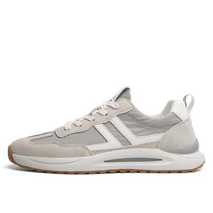 Амортизирующие, износостойкие, низкие повседневные туфли для мужчин BOLE, Light Gray