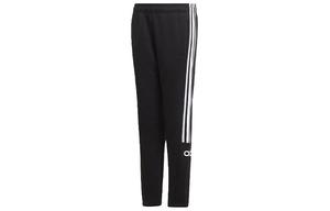 Детские трикотажные спортивные штаны Adidas, черный