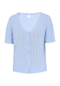 Вязаный кардиган usha BLUE LABEL Everyday Fashion, светло-синий