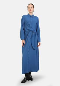 Платье макси REFKA Modanisa, синий