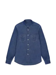 Рубашка из шамбре Osumi Fortela, синий