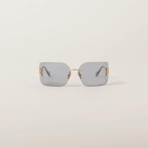 Солнцезащитные очки Aube MIU MIU, серый