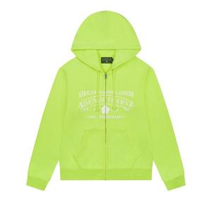 Худи Denim Tears ADG Zip Hoodie, Lime