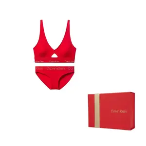 Calvin Klein Женский комплект нижнего белья china red