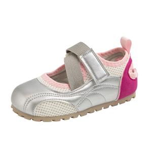 Нескользящие, дышащие, легкие, амортизирующие низкие детские кроссовки для повседневной носки. Wooden Rabbit, серебряный