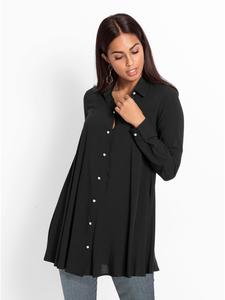 Длинная блузка черного цвета WITT WEIDEN