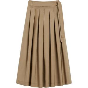 Weekend Max Mara плиссированная юбка Agiate WEEKEND MaxMara, sand