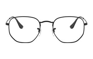 RayBan Очки с шестиугольной оправой, Black