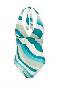 Летний купальник mix & match с бретелью через шею Triumph, синий