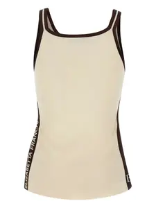 Майка с логотипом Elisabetta Franchi, белый