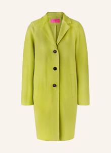 Шерстяное пальто oui, светло-зеленый