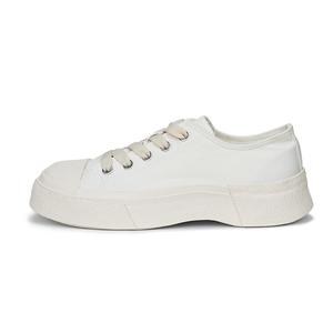 Унисекс белые низкие кеды Warrior из холста