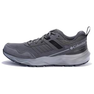 Противоскользящие износостойкие низкие походные ботинки, мужские, серые Columbia, Gray Black