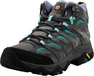 Женские водонепроницаемые походные ботинки Merrell Moab 3 Mid, New Granite/Marine
