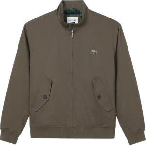 LACOSTE Хлопковая бомбер-куртка, ZBC/Green Brown