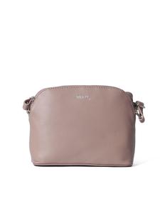 Кожаная сумка через плечо Neli 1 персикового цвета VARGU