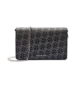 Сумка Michael Kors Jet Set с элементами кожи, черный