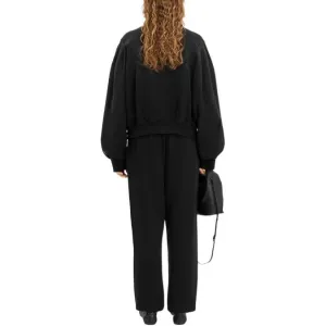 Худи на молнии MM6 Maison Margiela, черный