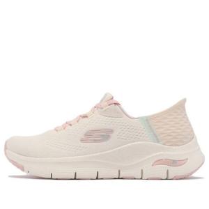 Кроссовки arch fit slip-ins 'beige pink' Skechers, бежевый