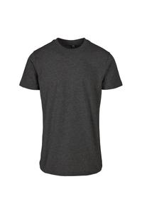 Базовая футболка с круглым вырезом Build Your Brand, серый