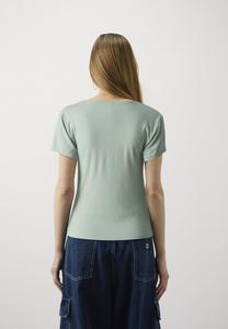 Футболка с принтом Onlivanna Waterfall ONLY, зеленый