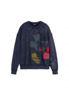 Desigual Свитшот 'Mickey Mouse' в темно-синем цвете