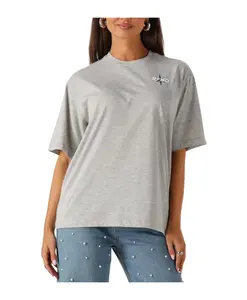 Серая футболка Maggy для создания универсального стиля. Refined Department, серый