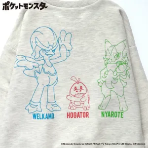 Флисовая толстовка Branshes, цвет 04: Paldea Starter Three