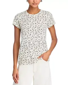 Футболка со звездами по всей поверхности Rag & Bone, белый