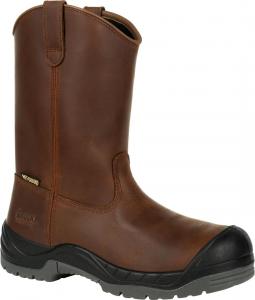 Мужские рабочие водонепроницаемые ботинки ROCKY с композитным носком Worksmart, коричневый