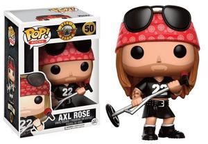 Funko POP! Скалы, коллекционная фигурка, Guns'n'Roses, Эксл Роуз, 50 лет