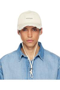 Джинсовая кепка «Артишо» Jacquemus, Off-White