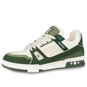 Кроссовки lv trainers 'green' Louis Vuitton, зеленый