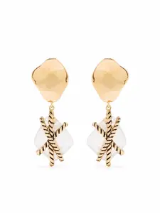 Серьги Mycene с кристаллами Aurelie Bidermann, золотой