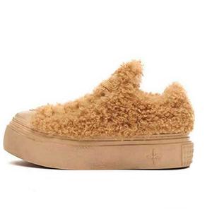 SMFK Женские скейтерские кеды лоу-топ имбирные, цвет Gingerbread