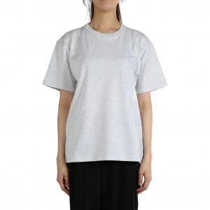 Футболка с принтом логотипа Alexander Wang, серый