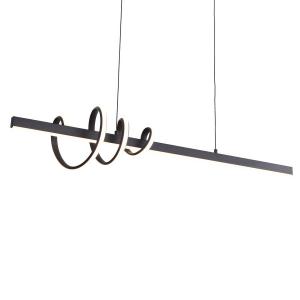 Подвесной светильник ONLI Swing, алюминий - 1-пламенный